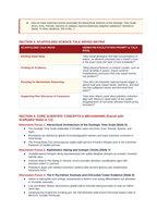 The Geologic Time Scale Scaffolded Phenomena-Based Lesson: Global Centimeter-Thick Iridium Clay Anomaly at the Cretaceous-Paleogene (K-Pg) Boundary Teacher Discussion Guide sample page