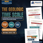 The Geologic Time Scale Scaffolded Phenomena-Based Lesson: Global Centimeter-Thick Iridium Clay Anomaly at the Cretaceous-Paleogene (K-Pg) Boundary Teacher Discussion Guide cover