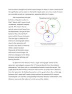 Triangulating Epicenters Using P-Wave and S-Wave Arrival Times Reading Worksheet sample page