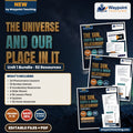 HS Earth & Space Science Unit 1: The Universe and Our Place in It Bundle cover