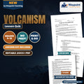 Volcanism Lesson Quiz cover