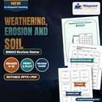 Weathering, Erosion and Soil BINGO Review Game cover