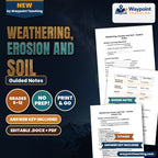 Weathering, Erosion and Soil Guided Notes cover