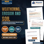 Weathering, Erosion and Soil Scaffolded Phenomena-Based Lesson: Active 1,800-Meter Fluvial Canyon Incision and Mature Chernozem Soil Profile Horizons Student Response Sheet cover