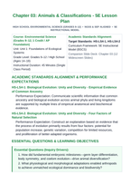 Animals and Classifications 5E Lesson Plan sample page
