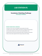 Animals and Classifications Differentiation Stations sample page