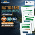 Bacteria and Microorganisms Project-Based Learning Activity cover