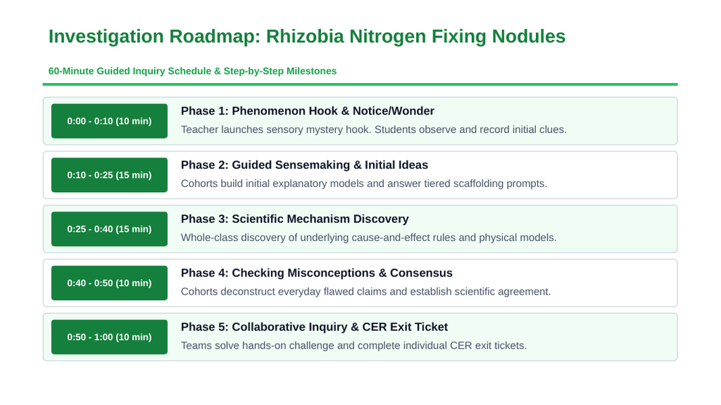 Bacteria and Microorganisms Scaffolded Phenomena-Based Lesson: Symbiotic Nitrogen-Fixing Rhizobia in Legume Root Nodules Presentation sample page