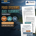 Food Systems and Farming Guided Notes cover