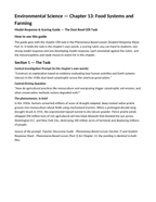 Food Systems and Farming Model Response & Scoring Guide sample page