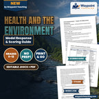 Health and the Environment Model Response & Scoring Guide cover