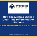 How Ecosystems Change Over Time Differentiation Stations cover