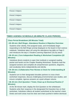 Intro to Ecological Systems Substitute Lesson Plan sample page