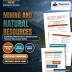 Mining and Natural Resources Scaffolded Phenomena-Based Lesson: Acid Mine Drainage Contaminating River Basins from Abandoned Mines Teacher Discussion Guide cover