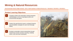 Mining and Natural Resources Slide Show Presentation sample page