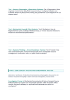 Pollution Types and Causes Phenomena-Based Lesson: Photochemical Smog and Ground-Level Ozone Trapped in the Los Angeles Basin Student Response Sheet sample page