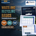 Waste and Recycling Basics Sea Battle Review Game cover