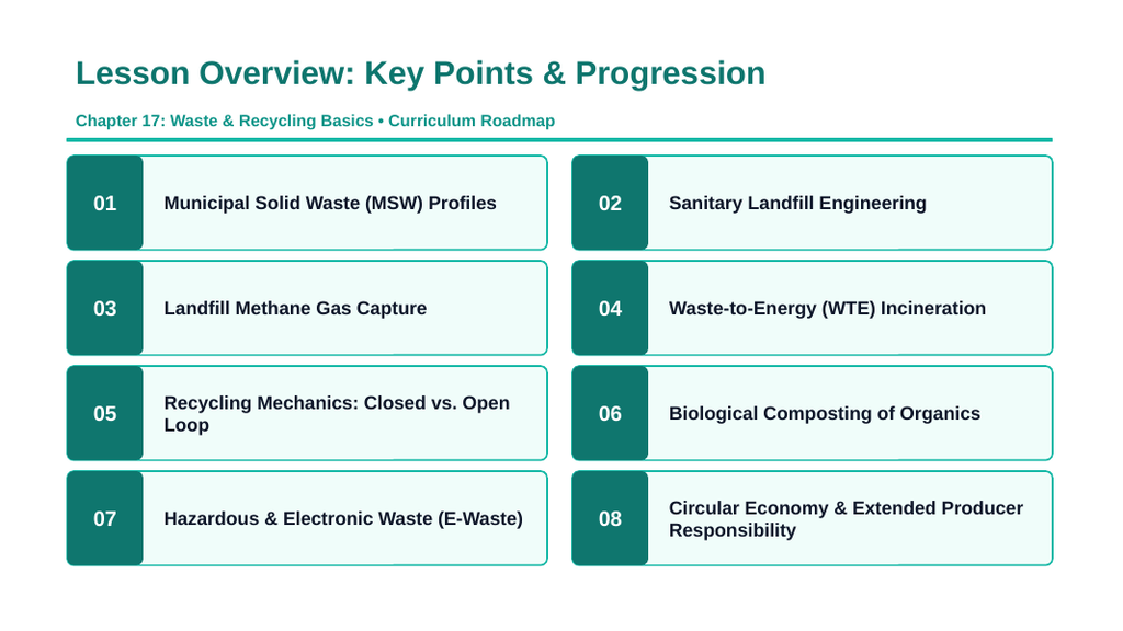Waste and Recycling Basics Slide Show Presentation sample page
