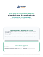 Water Pollution Explained Differentiation Stations sample page