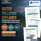 Water Pollution Explained Phenomena-Based Lesson: The Seasonal Hypoxic Dead Zone in the Northern Gulf of Mexico Teacher Discussion Guide cover