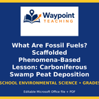 What Are Fossil Fuels? Scaffolded Phenomena-Based Lesson: Carboniferous Swamp Peat Deposition Transforming into Coal Beds Student Response Sheet cover