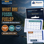 What Are Fossil Fuels? Sea Battle Review Game cover