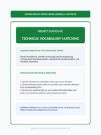 Adenosine triphosphate (ATP) Project-Based Learning Activity sample page