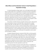Allee Effects and the Extinction Vortex in Small Populations Reading Worksheet sample page