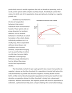 Allee Effects and the Extinction Vortex in Small Populations Reading Worksheet sample page