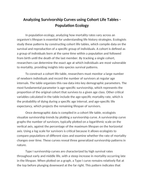 Analyzing Survivorship Curves using Cohort Life Tables Reading Worksheet sample page