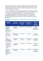 Biochemical Energetics and Thermodynamics: Gibbs Free Energy, Exergonic vs Endergonic Coupling, and ATP Hydrolysis Mechanics CER Phenomena Worksheet sample page