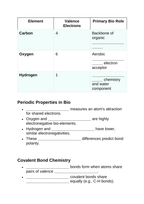 Biochemistry Guided Notes sample page