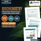 Biochemistry Phenomena-Based Lesson: The Jesus Lizard Paradox: Sprints Across Open Water Teacher Discussion Guide cover