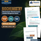 Biochemistry Phenomena-Based Lesson: The Jesus Lizard Paradox: Sprints Across Open Water Student Response Sheet cover
