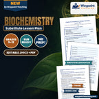 Biochemistry Substitute Lesson Plan cover