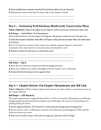 Biogeochemical Cycles & Human Impact Bell Ringers & Exit Tickets sample page