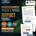 Biogeochemical Cycles & Human Impact Bell Ringers & Exit Tickets cover