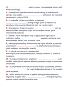 Biotechnology Fill-in-the-Blank Vocabulary Worksheet sample page
