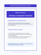Biotechnology Project-Based Learning Activity sample page