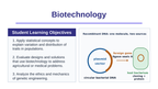Biotechnology Slide Show Presentation sample page