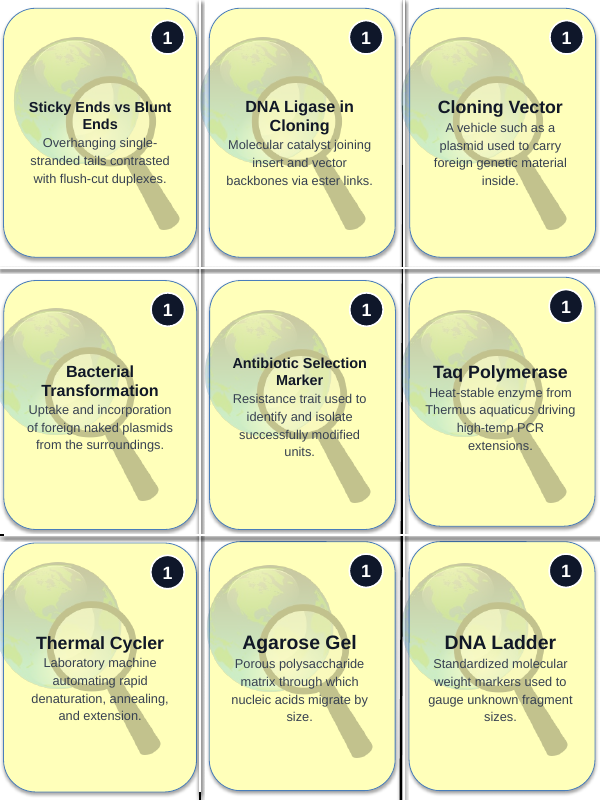 Biotechnology Trivia Board Game sample page