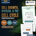 Cell Growth, Division, &  the Cell Cycle BINGO Review Game cover