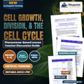 Cell Growth, Division, &  the Cell Cycle Phenomena-Based Lesson: The Immortal Worm: Planarian Neoblasts Rebuilding a Brain from Scratch Teacher Discussion Guide cover