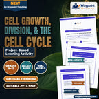 Cell Growth, Division, &  the Cell Cycle Project-Based Learning Activity cover