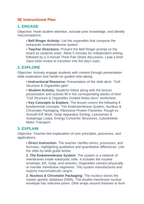 Cell Structure & Organelles 5E Lesson Plan sample page