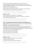 Cell Structure & Organelles Bell Ringers & Exit Tickets sample page