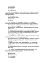 Cell Structure & Organelles Lesson Quiz sample page