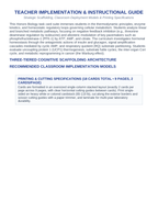 Cellular Metabolism & Homeostasis CER Task Cards sample page