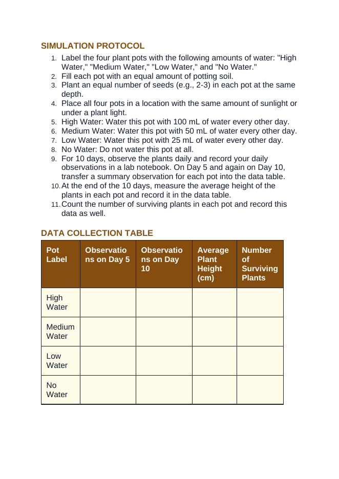 Communities, Biomes, & Ecosystems Interactive Simulation sample page
