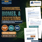 Communities, Biomes, & Ecosystems Scaffolded Phenomena-Based Lesson: The Coral Devourer: Agricultural Runoff Unleashing the Crown-of-Thorns Student Response Sheet cover